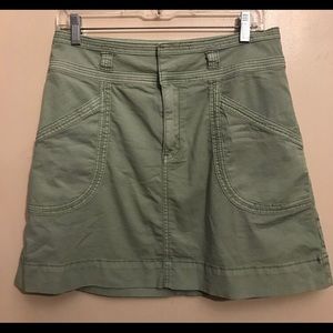 Anthropology pilcro sage green skirt- 6 petite